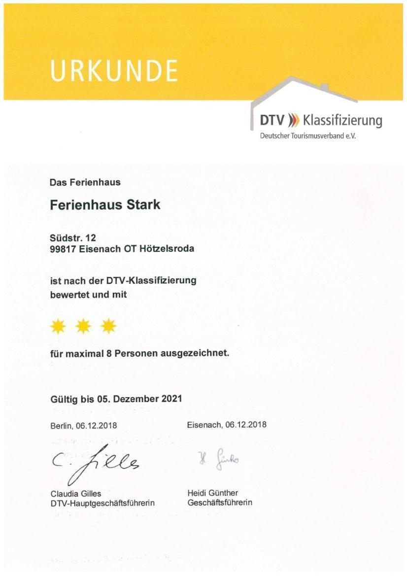 Ferienhaus Stark Eisenach Eksteriør billede